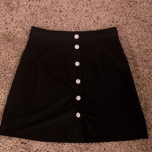 Shein black skirt size 4